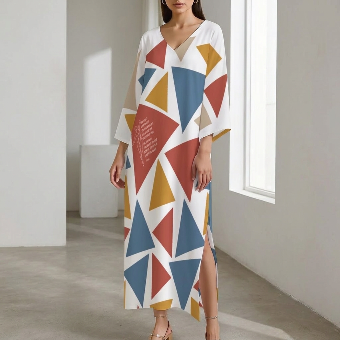 Born Herself Kaftan – Comfortable Casual Dress with Pockets