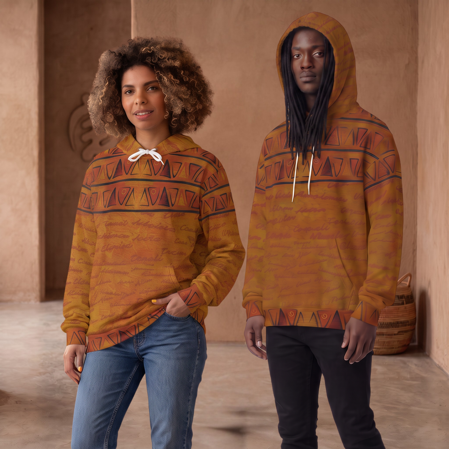 All Roads Lead to Ghana Hoodie | ALTG Series | Kinky Nomad