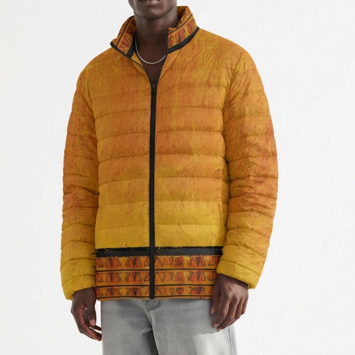 Ghana Ground Quilted Jacket | Men's | Kinky Nomad
