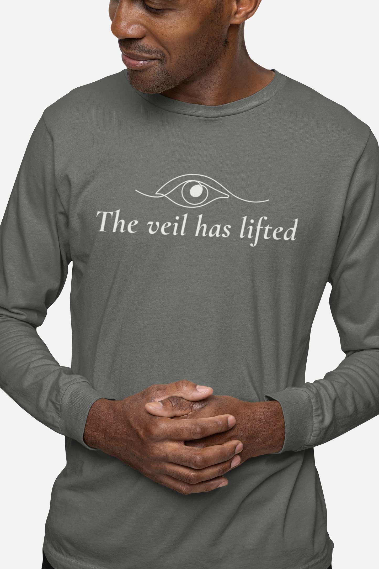 The Veil Has Lifted Unisex Long Sleeve T-Shirt – Speak Freely Statement Tee