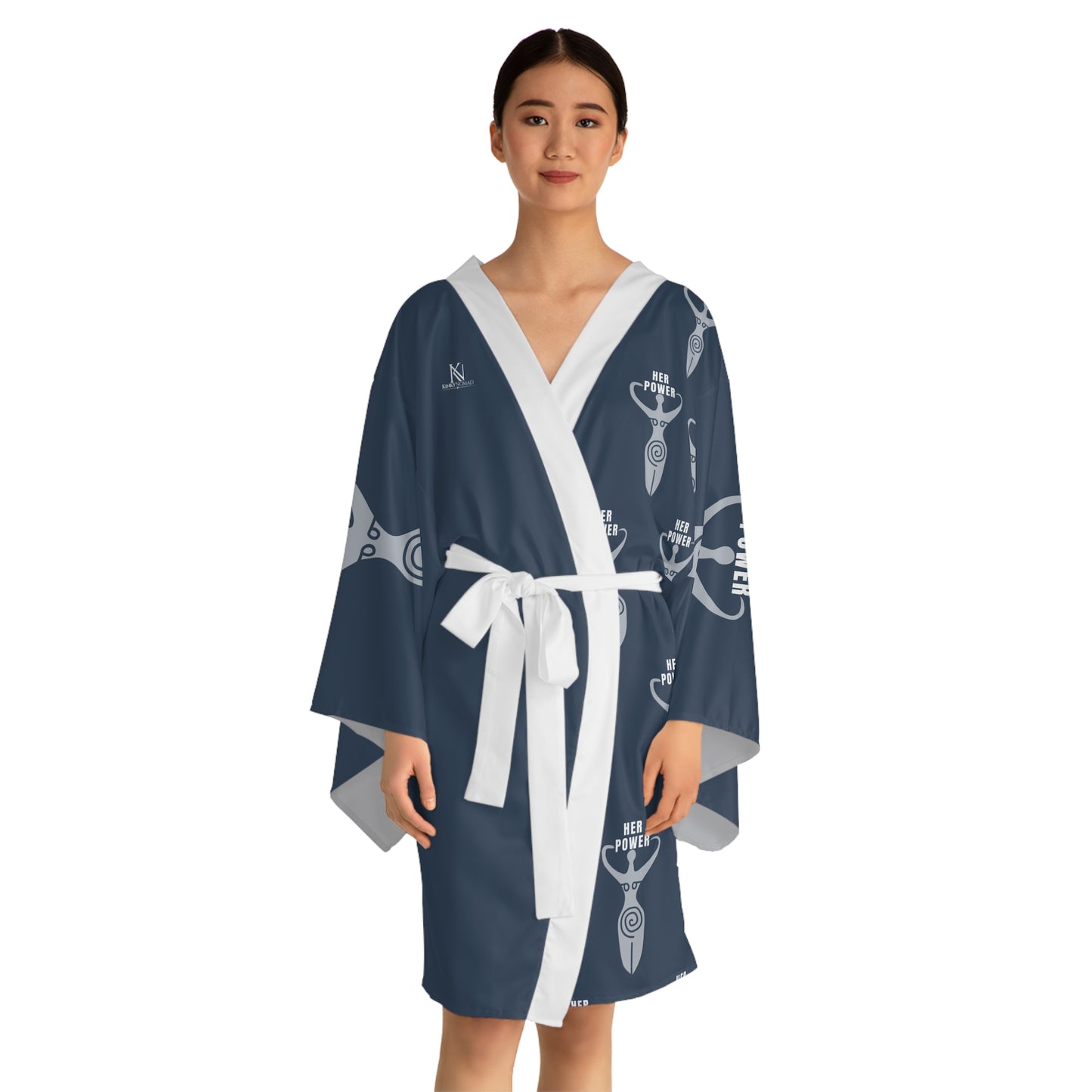 HER POWER Kimono – Empowering Women’s Long Sleeve Robe