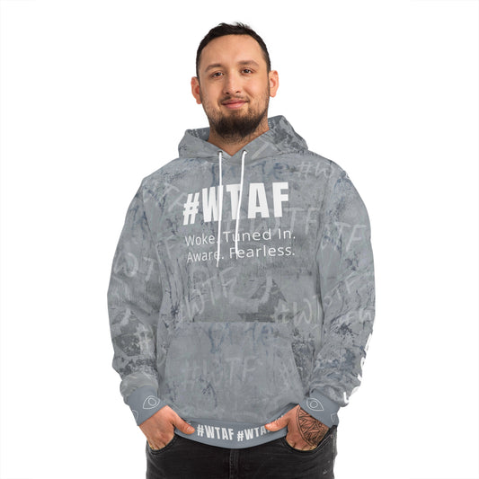 #WTAF Hoodie – Woke. Tuned In. Aware. Fearless.