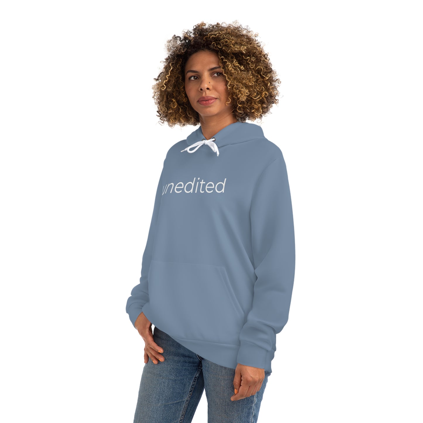 Unedited Hoodie | Minimalist Unisex Hoodie for Authentic Style