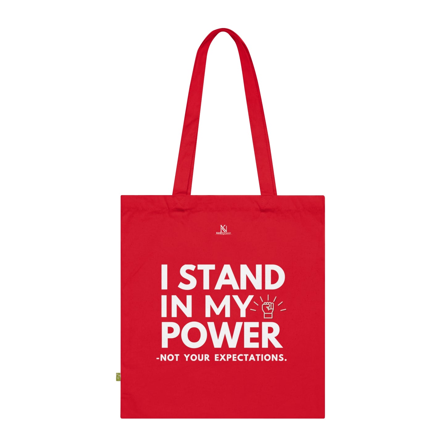 Organic Cotton Tote Bag – Eco-Friendly 15x16.5 Sustainable Tote | Freedom to Refuse, #WTAF, I Stand in My Power, The System Isn’t Broken