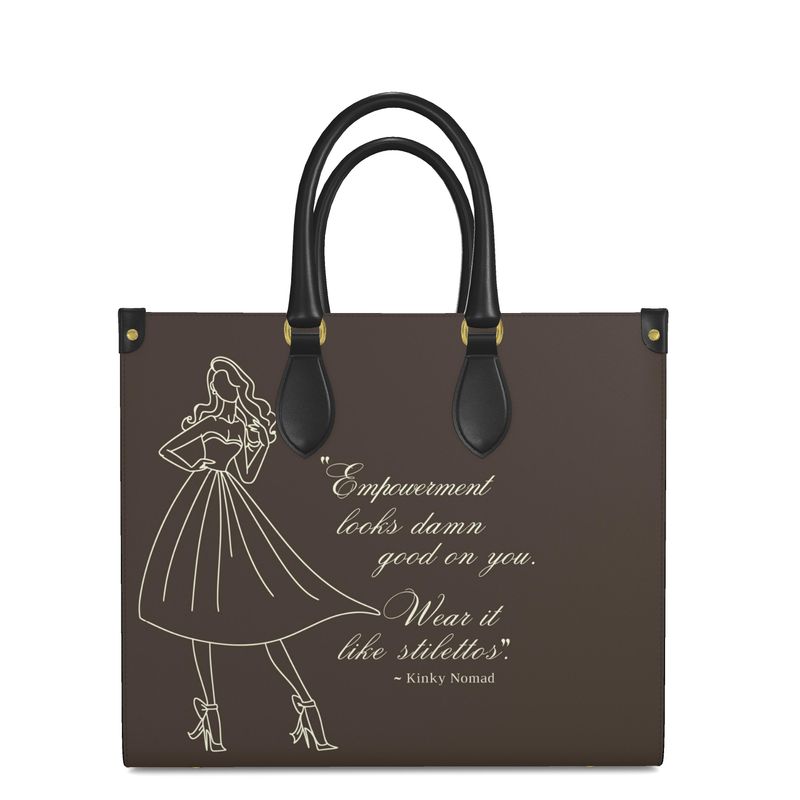 Empowerment Looks Good Designer Shopper Bag