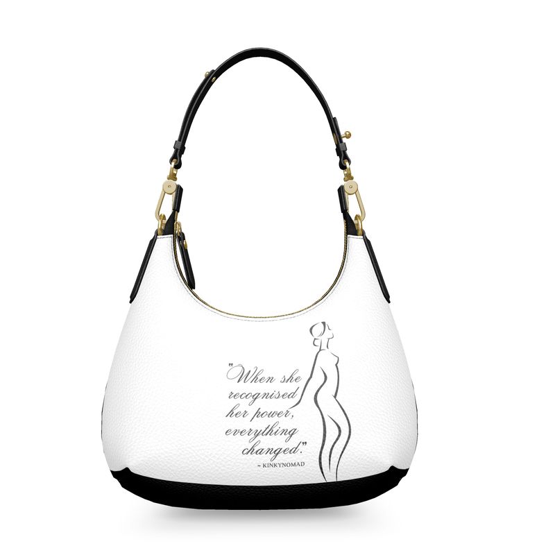 Her Power Designer Curved Mini Bag