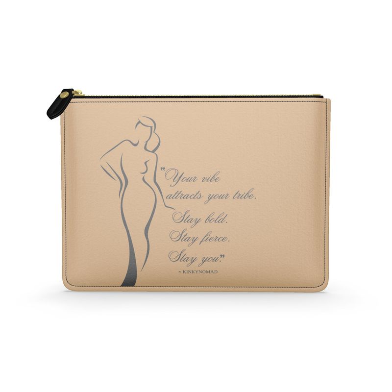 Your Vibe Designer Leather Pouch