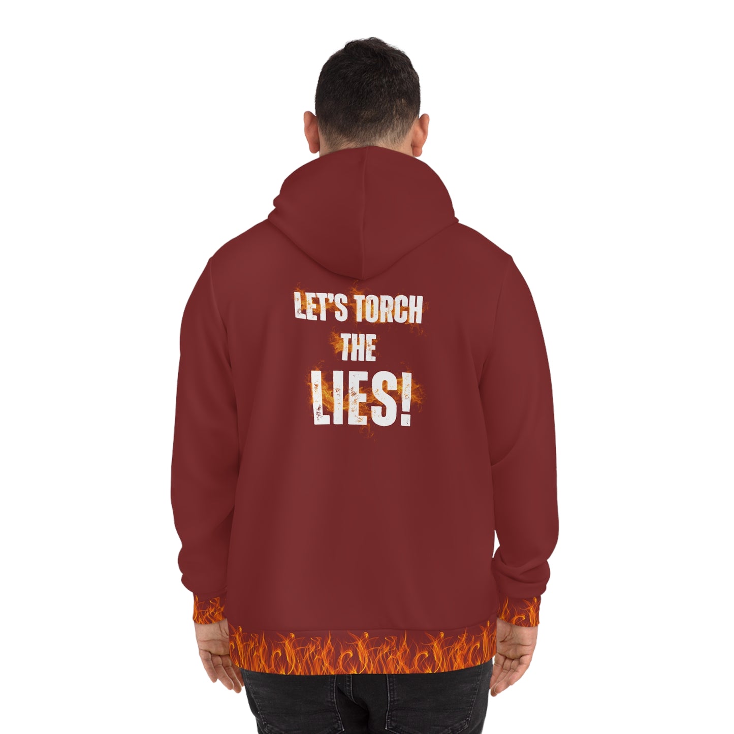 Burn the Script Hoodie – Let’s Torch the Lies Bold Empowerment Unisex Hoodie