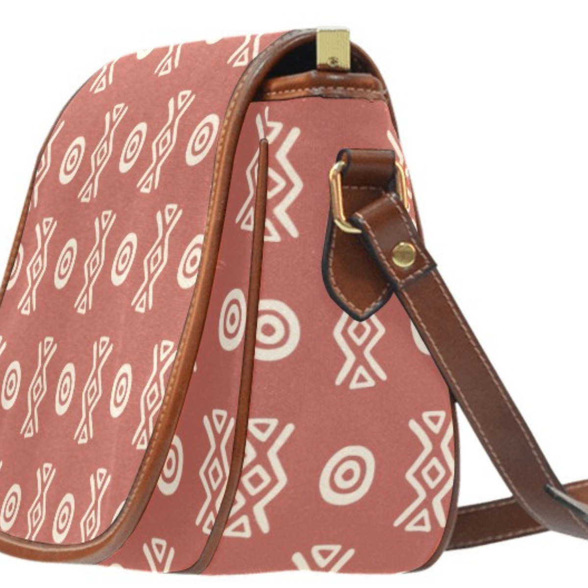 Crossbody Saddle Bag | Angles Savanna Kemet Ghana | Kinky Nomad