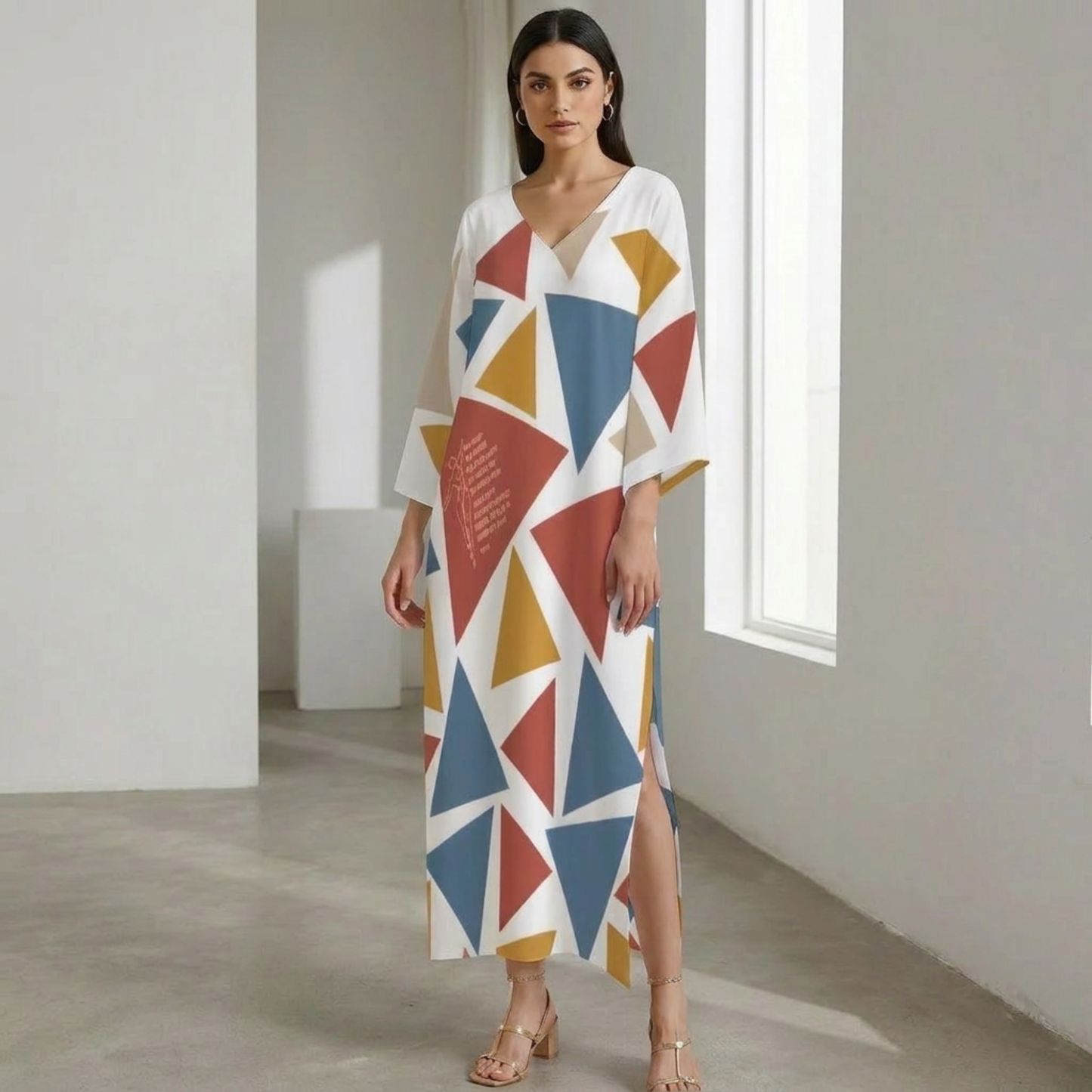 Born Herself Kaftan – Comfortable Casual Dress with Pockets