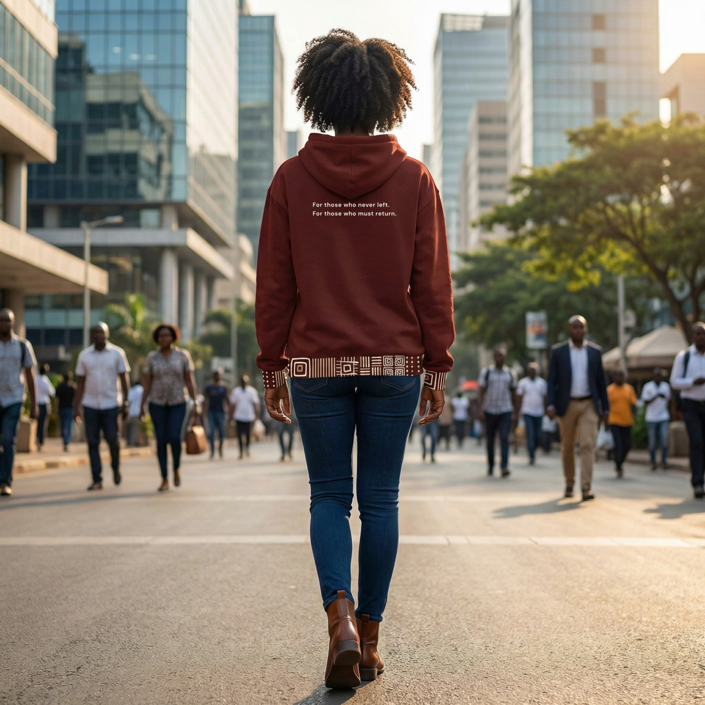 Afrika for Afrikans Hoodie | Pan-African Unisex Hoodie | Heritage & Return