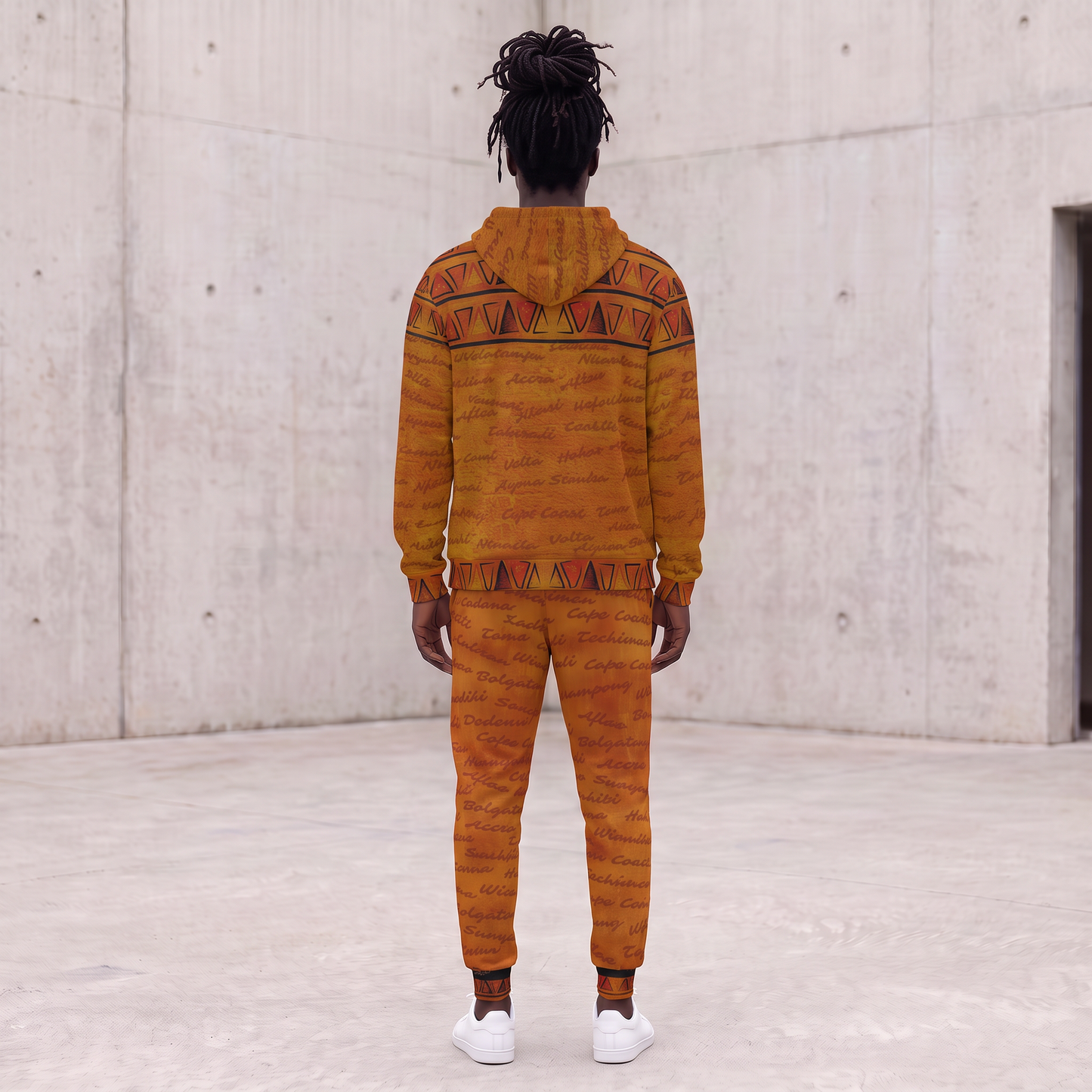 All Roads Lead to Ghana Bundle | Hoodie & Joggers | Kinky Nomad