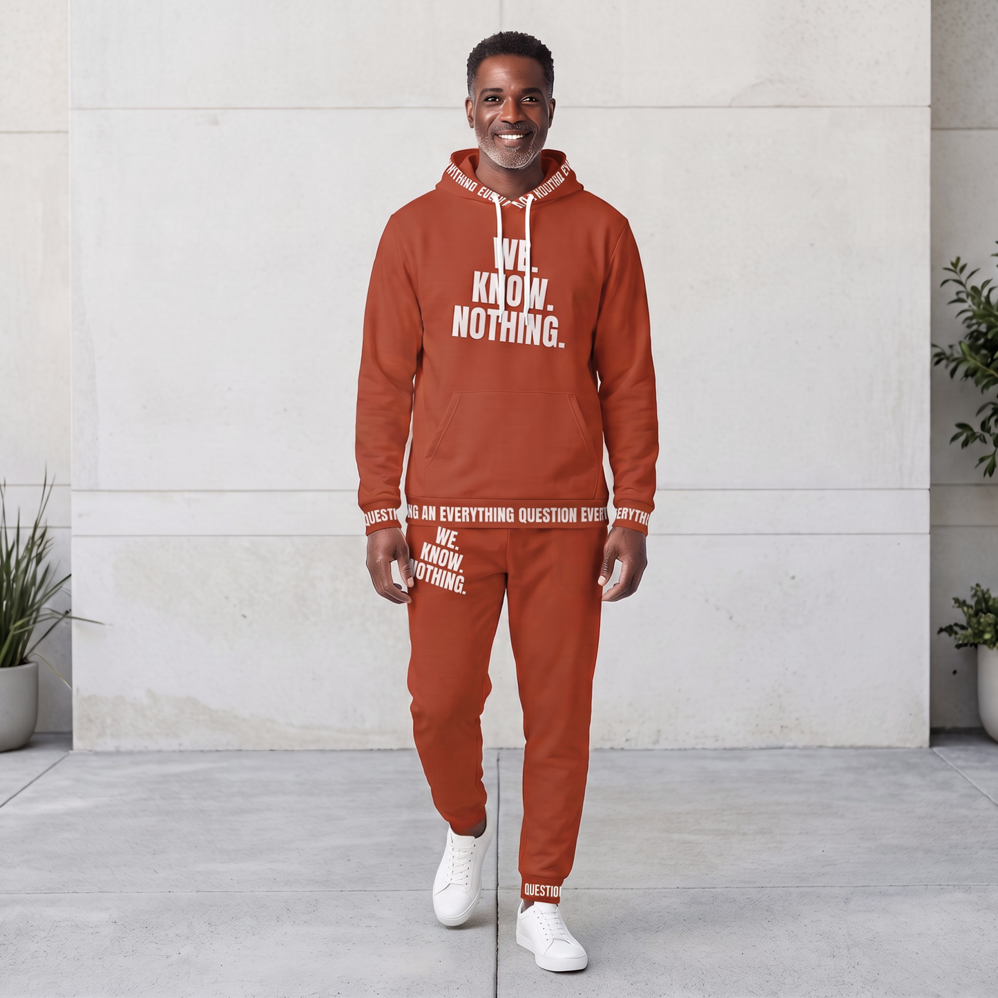 We Know Nothing Bundle | Hoodie & Joggers | Kinky Nomad