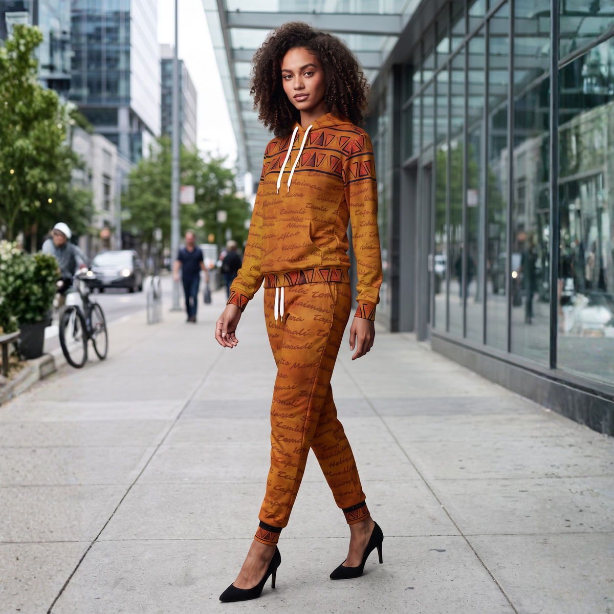 All Roads Lead to Ghana Bundle | Hoodie & Joggers | Kinky Nomad