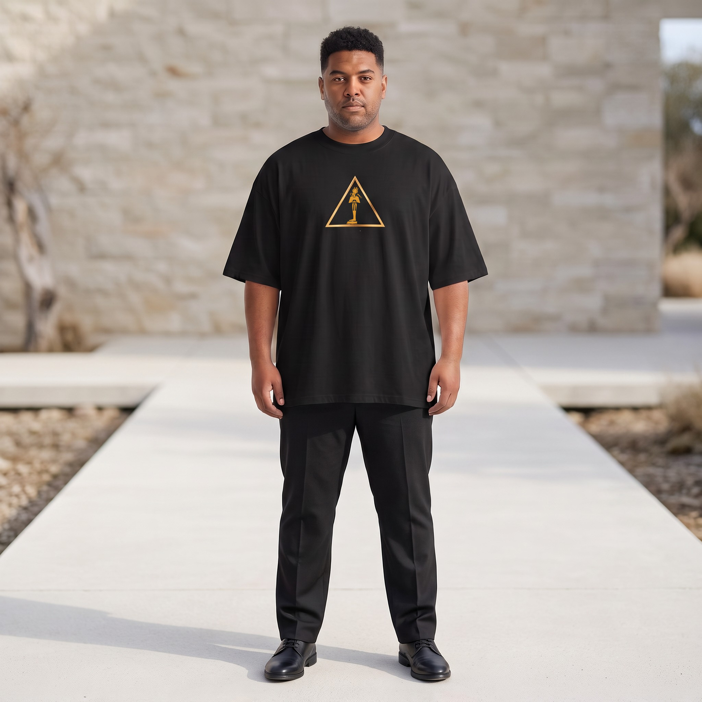 Osiris Oversized Tee | Kemet Series | Organic Cotton | Kinky Nomad