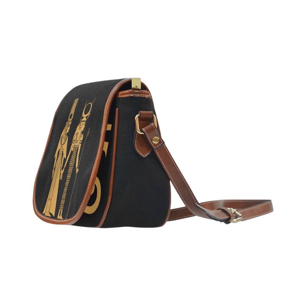 Crossbody Saddle Bag | Angles Savanna Kemet Ghana | Kinky Nomad