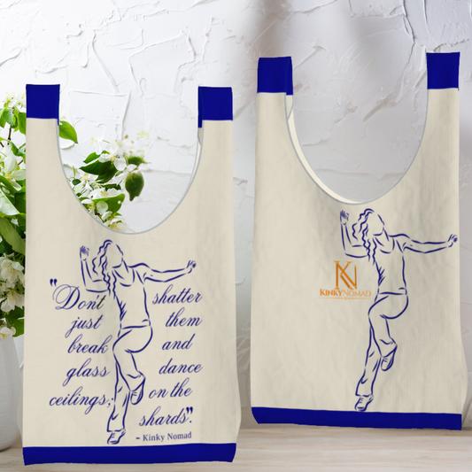 Shattered Ceilings Designer Parachute Carrier Bag