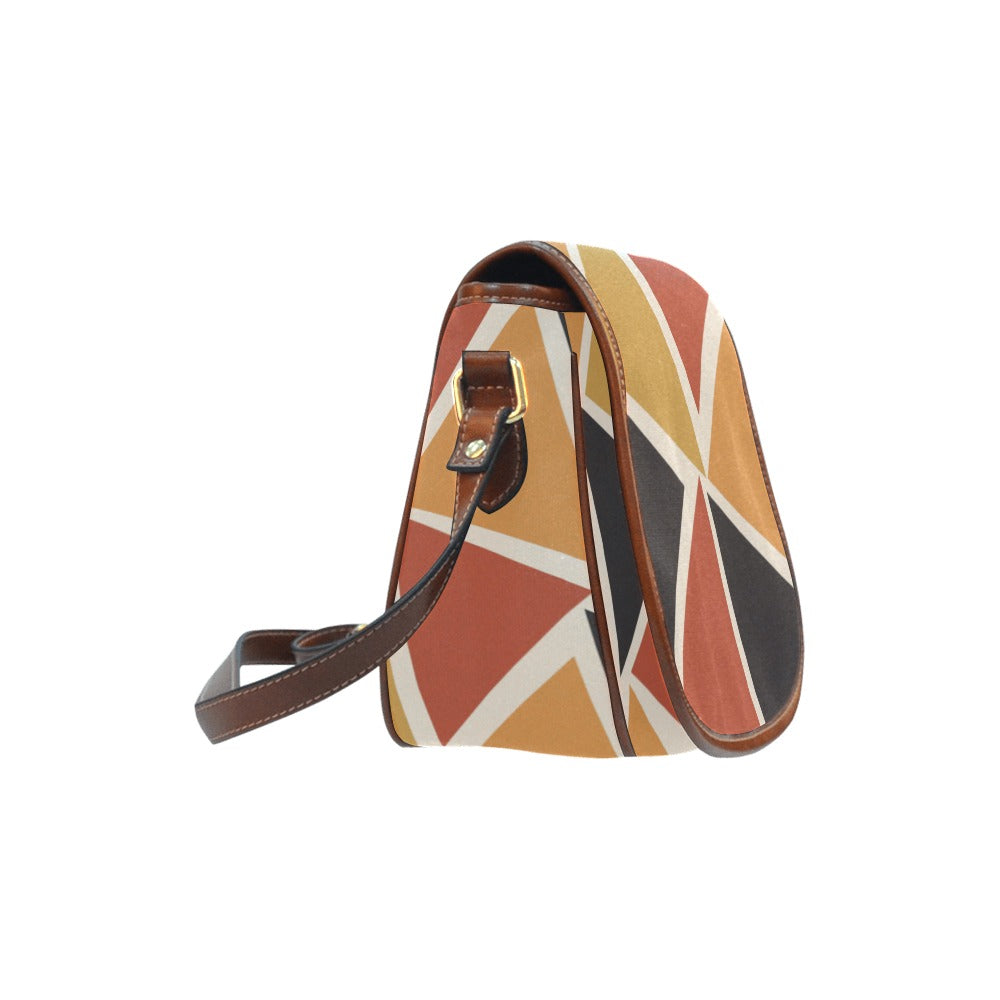 Crossbody Saddle Bag | Angles Savanna Kemet Ghana | Kinky Nomad