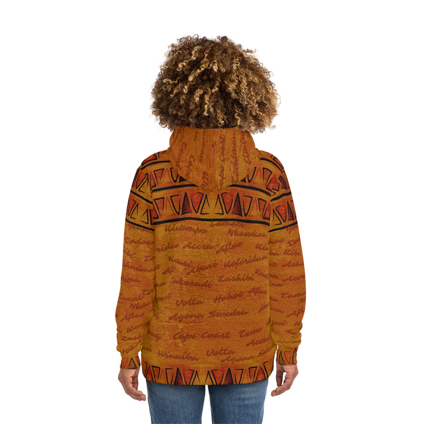 All Roads Lead to Ghana Hoodie | ALTG Series | Kinky Nomad