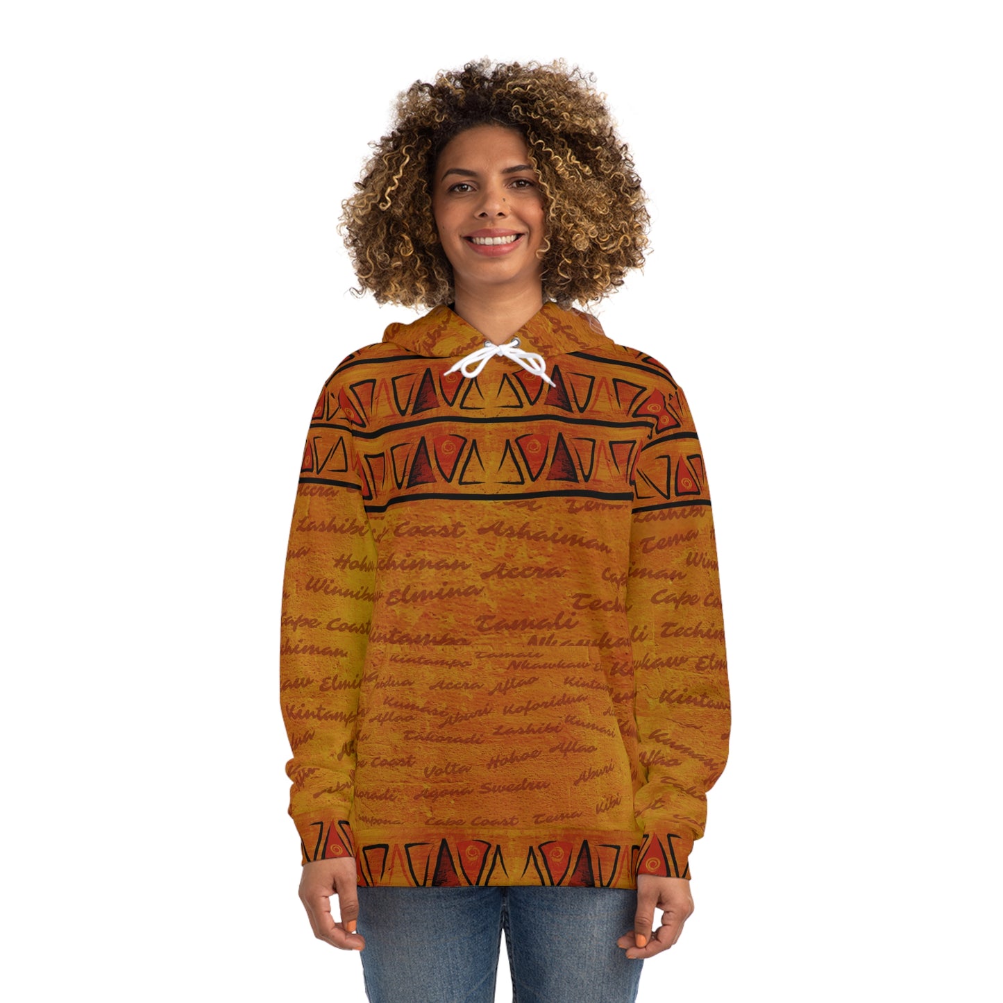 All Roads Lead to Ghana Hoodie | ALTG Series | Kinky Nomad