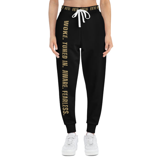 #WTAF - Athletic Joggers — BLACK