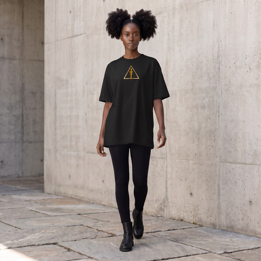 Isis Oversized Tee | Kemet Series | Organic Cotton | Kinky Nomad