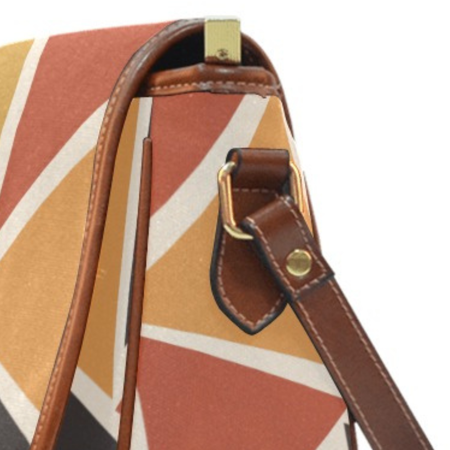 Crossbody Saddle Bag | Angles Savanna Kemet Ghana | Kinky Nomad