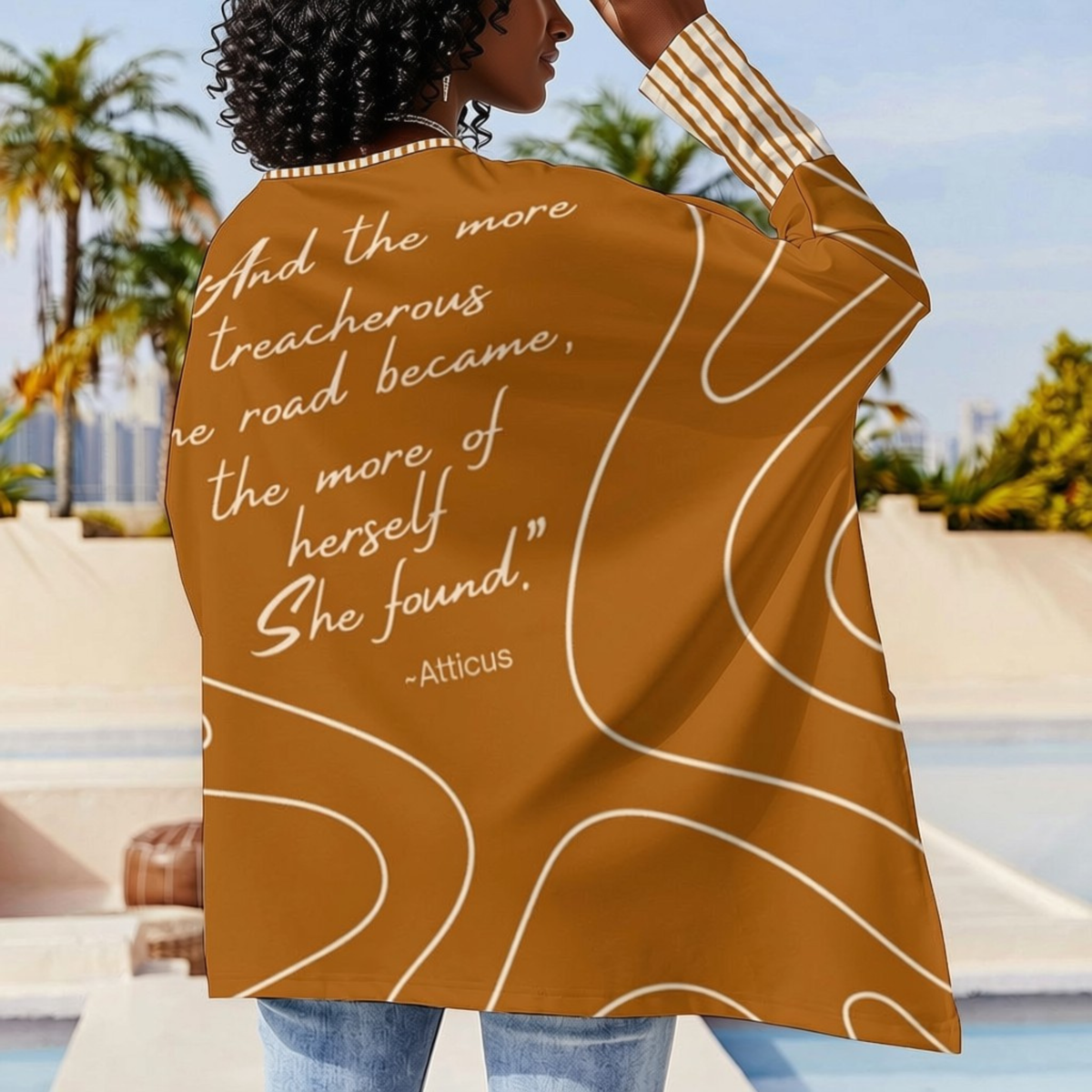 She Found Herself Asymmetric Top | Manifesto Series | Women's | Kinky Nomad