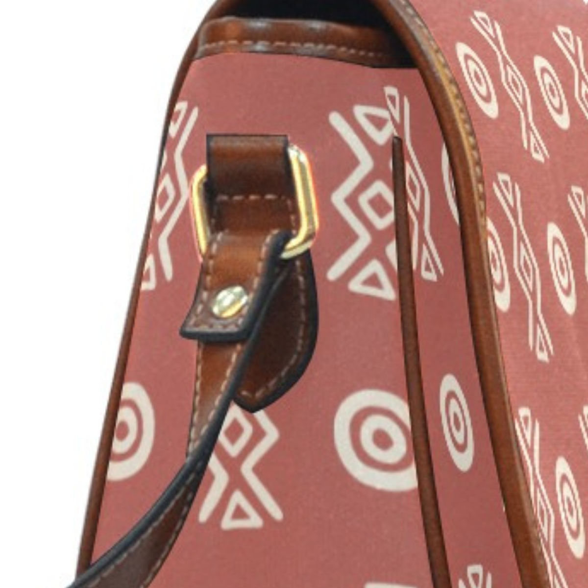 Crossbody Saddle Bag | Angles Savanna Kemet Ghana | Kinky Nomad