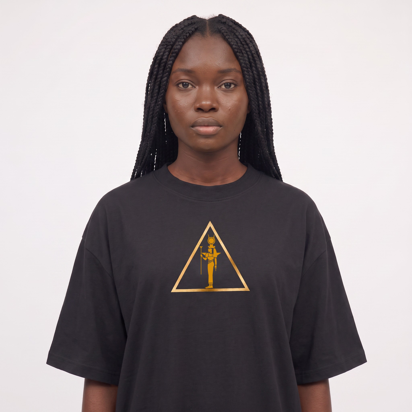 Isis Oversized Tee | Kemet Series | Organic Cotton | Kinky Nomad