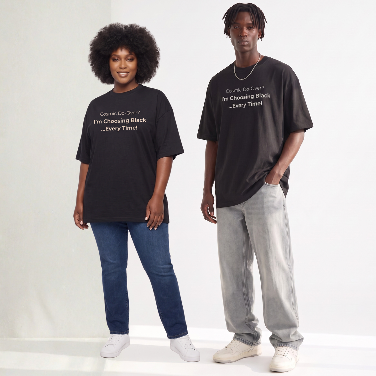 I'm Choosing Black Tee | Manifesto Series | Unisex | Kinky Nomad