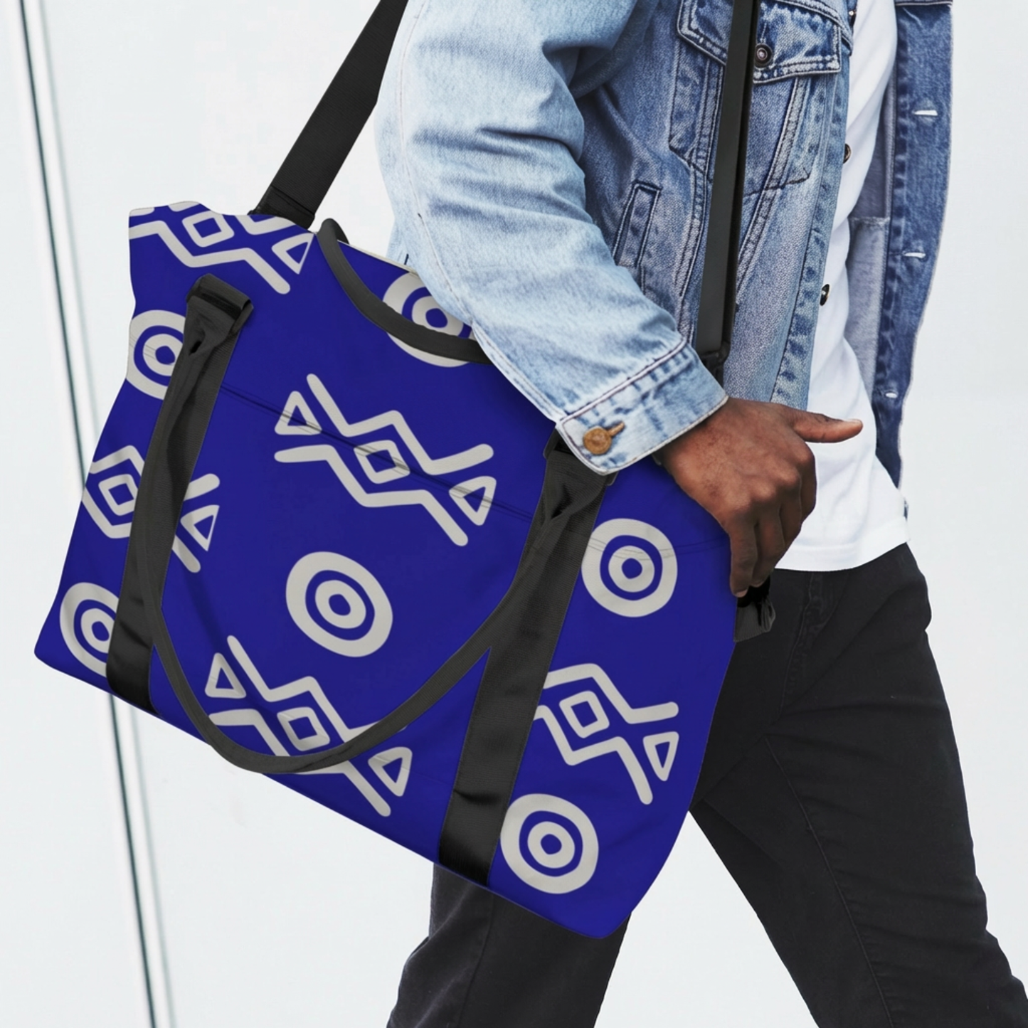 Savanna Indigo Duffle Bag – Large Capacity Travel & Weekend Bag