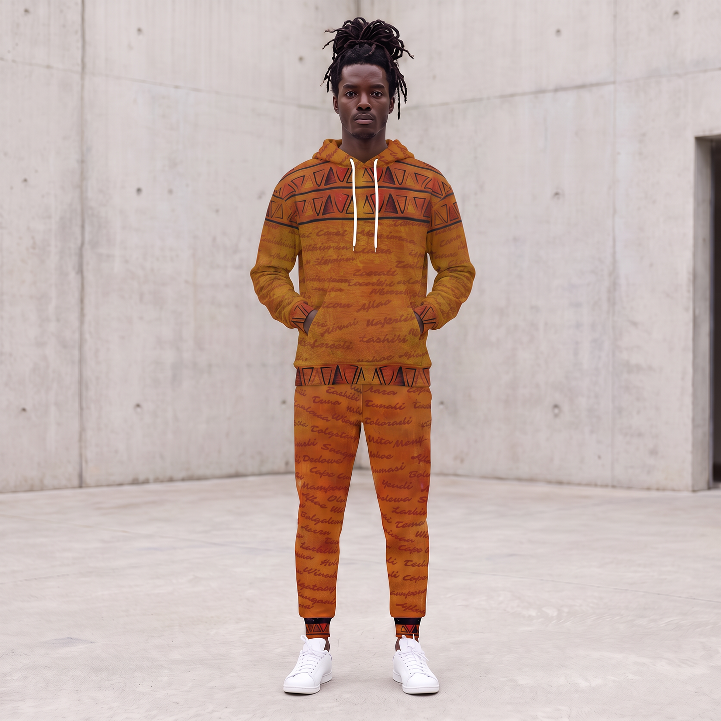 All Roads Lead to Ghana Bundle | Hoodie & Joggers | Kinky Nomad