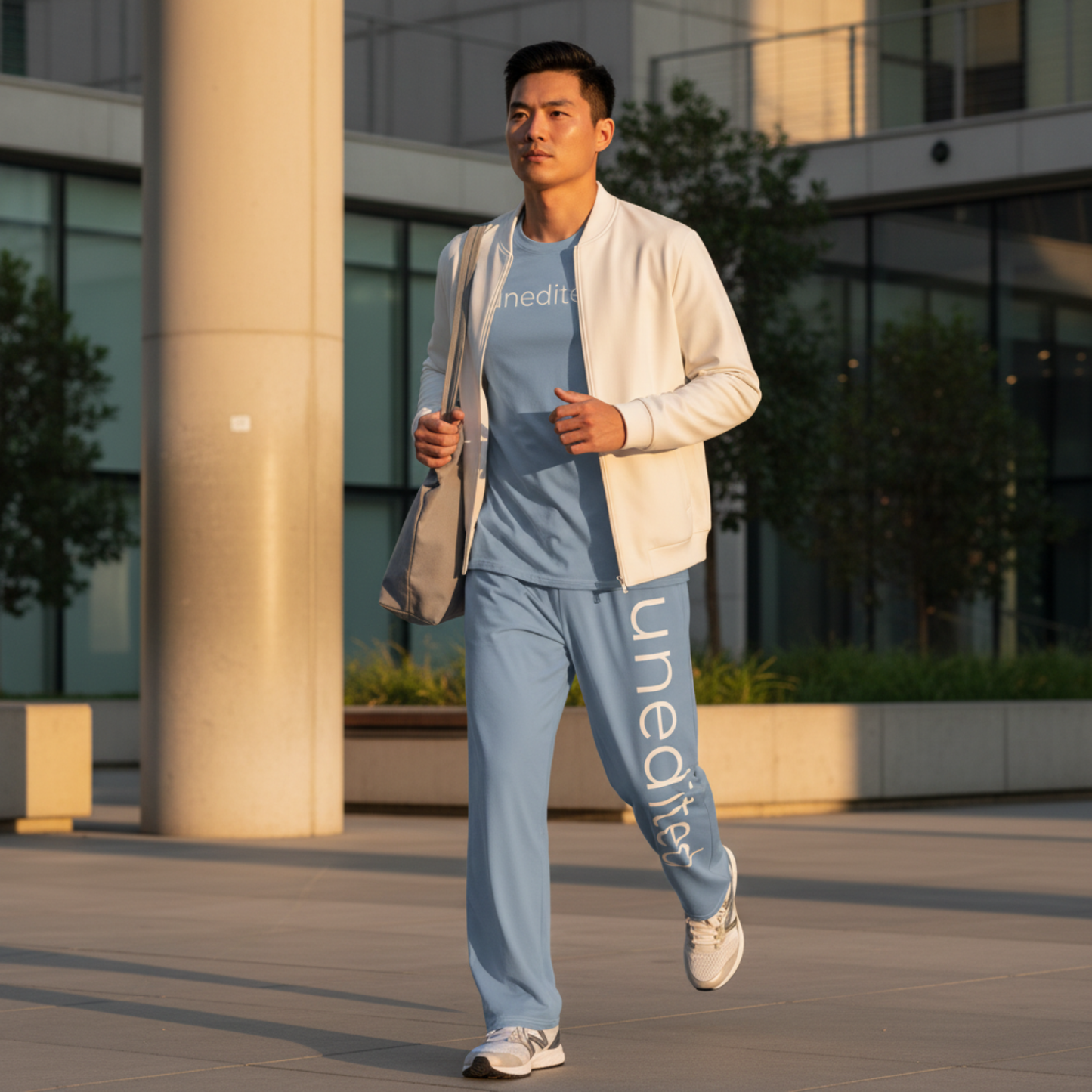 UNEDITED SoftStyles Set | Unisex T-Shirt & Wide-Leg Pant Matching Set