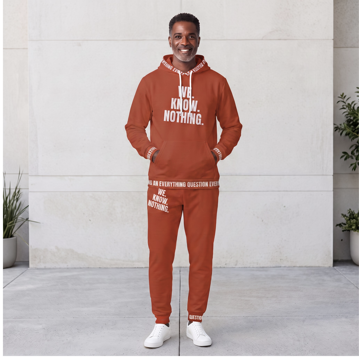 We Know Nothing Bundle | Hoodie & Joggers | Kinky Nomad