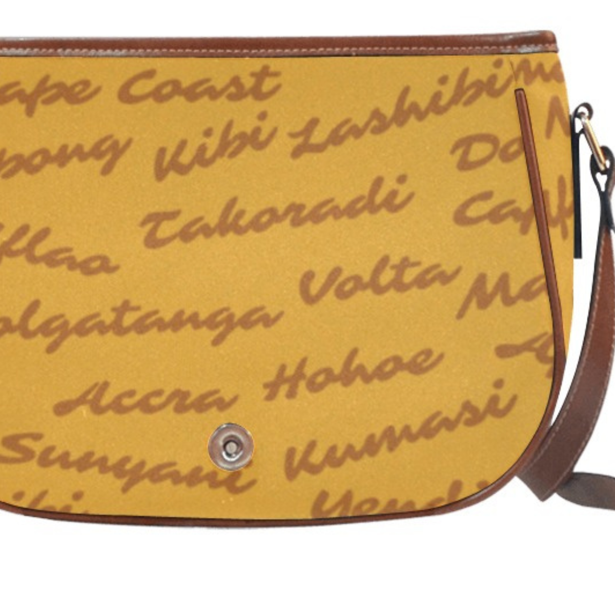Crossbody Saddle Bag | Angles Savanna Kemet Ghana | Kinky Nomad