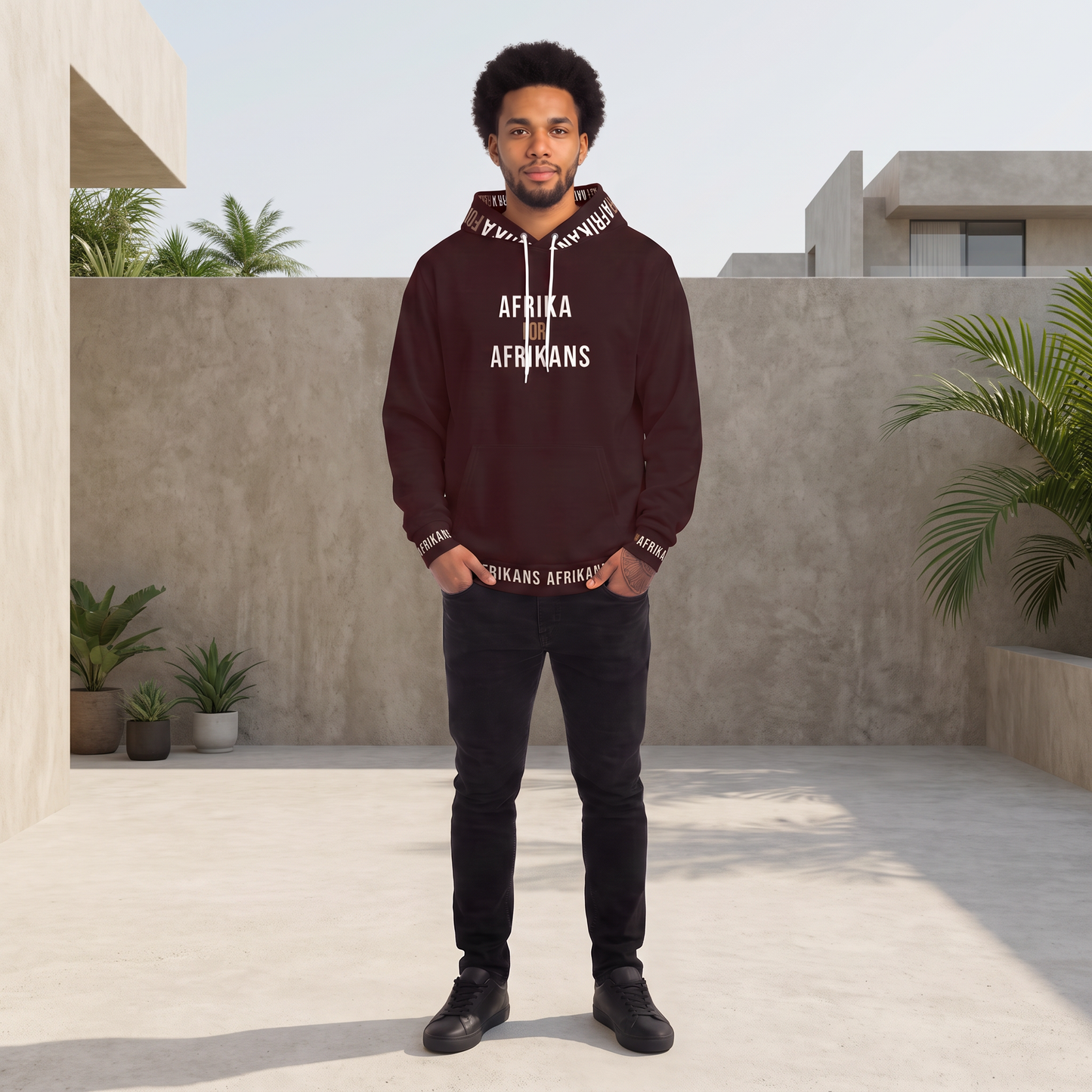 Afrika for Afrikans Hoodie | Manifesto Series | Unisex | Kinky Nomad