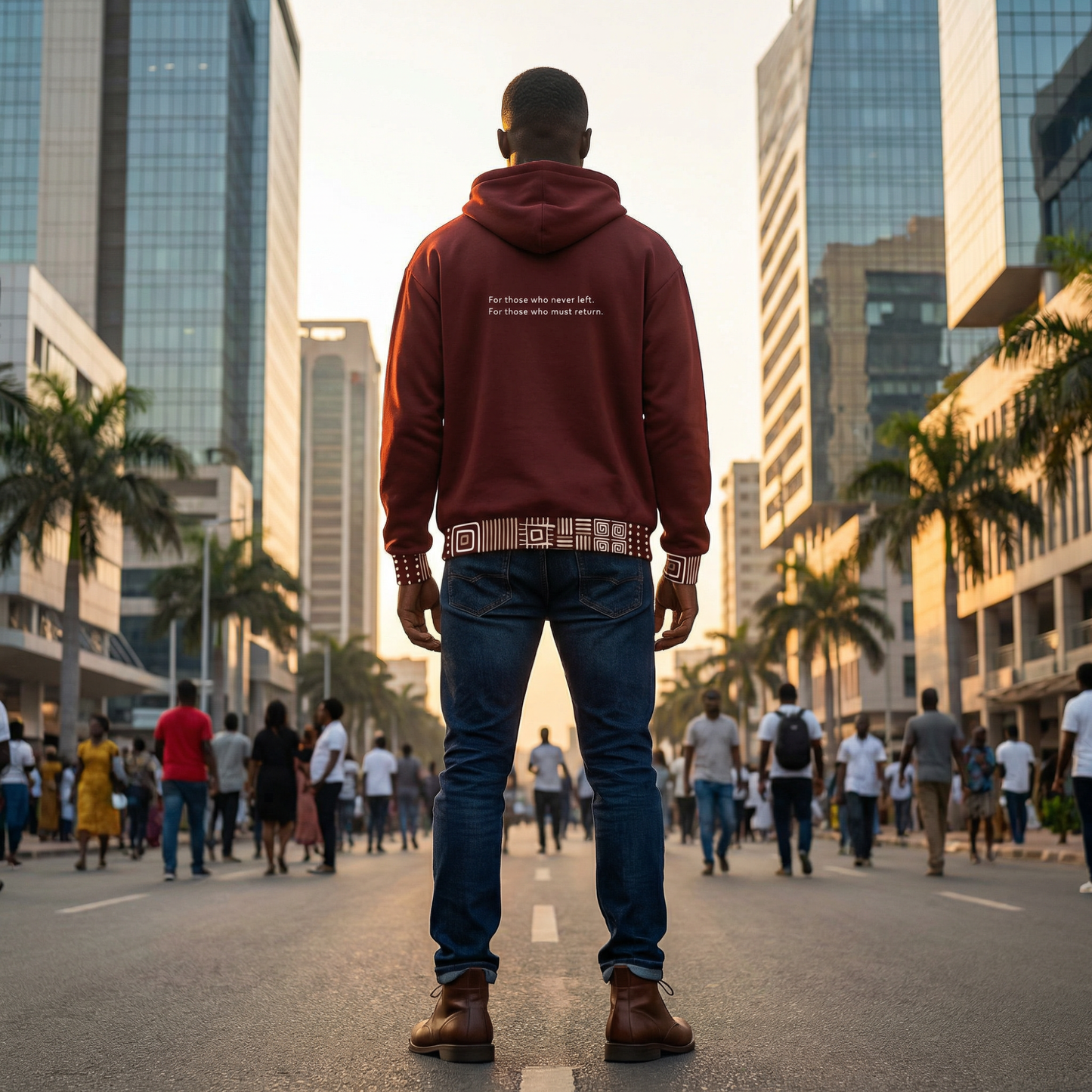 Afrika for Afrikans Hoodie | Pan-African Unisex Hoodie | Heritage & Return