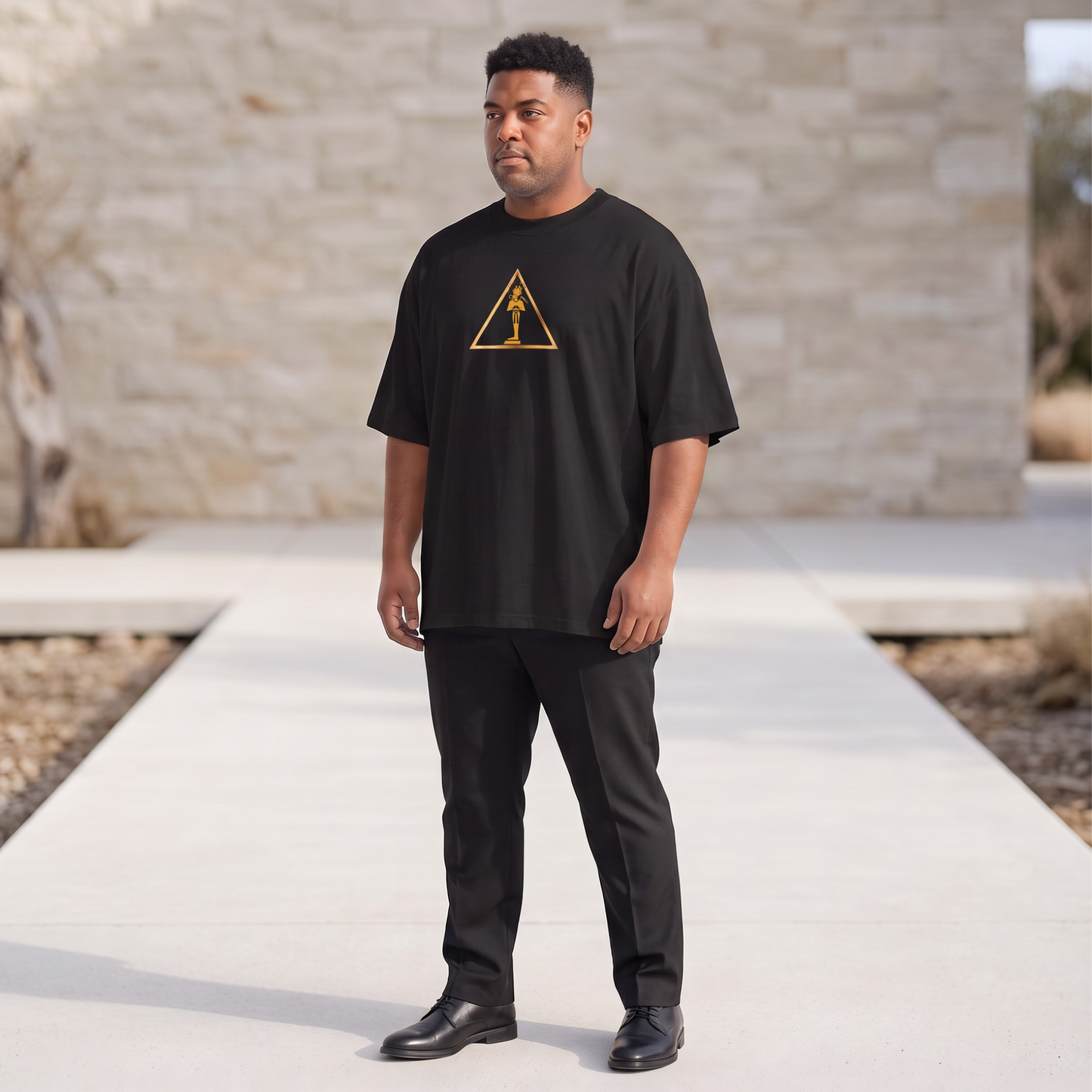 Osiris Oversized Tee | Kemet Series | Organic Cotton | Kinky Nomad