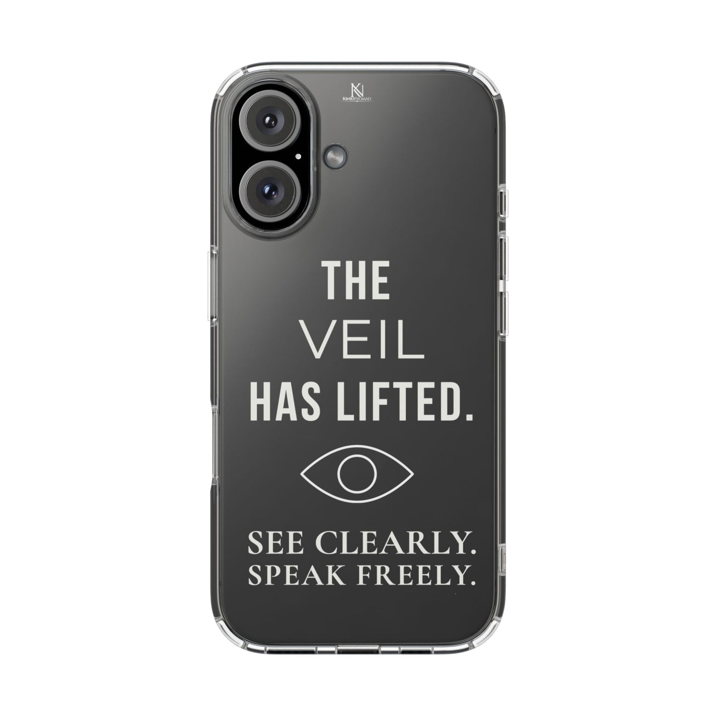 Empowerment Clear Phone Case – Slim Protective Cover for iPhone & Samsung (5 Designs)