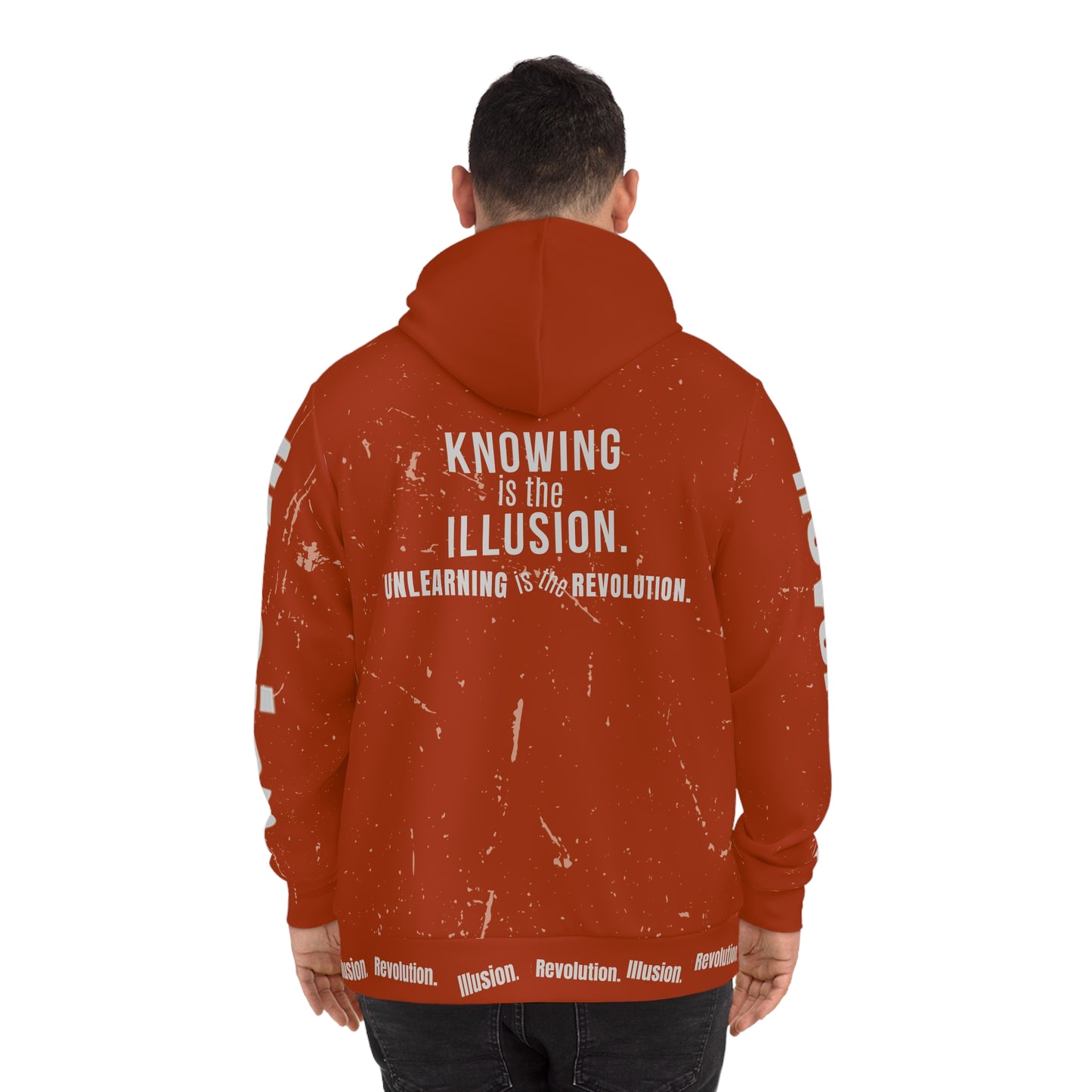 We Know Nothing Hoodie – Revolution x Illusion Series