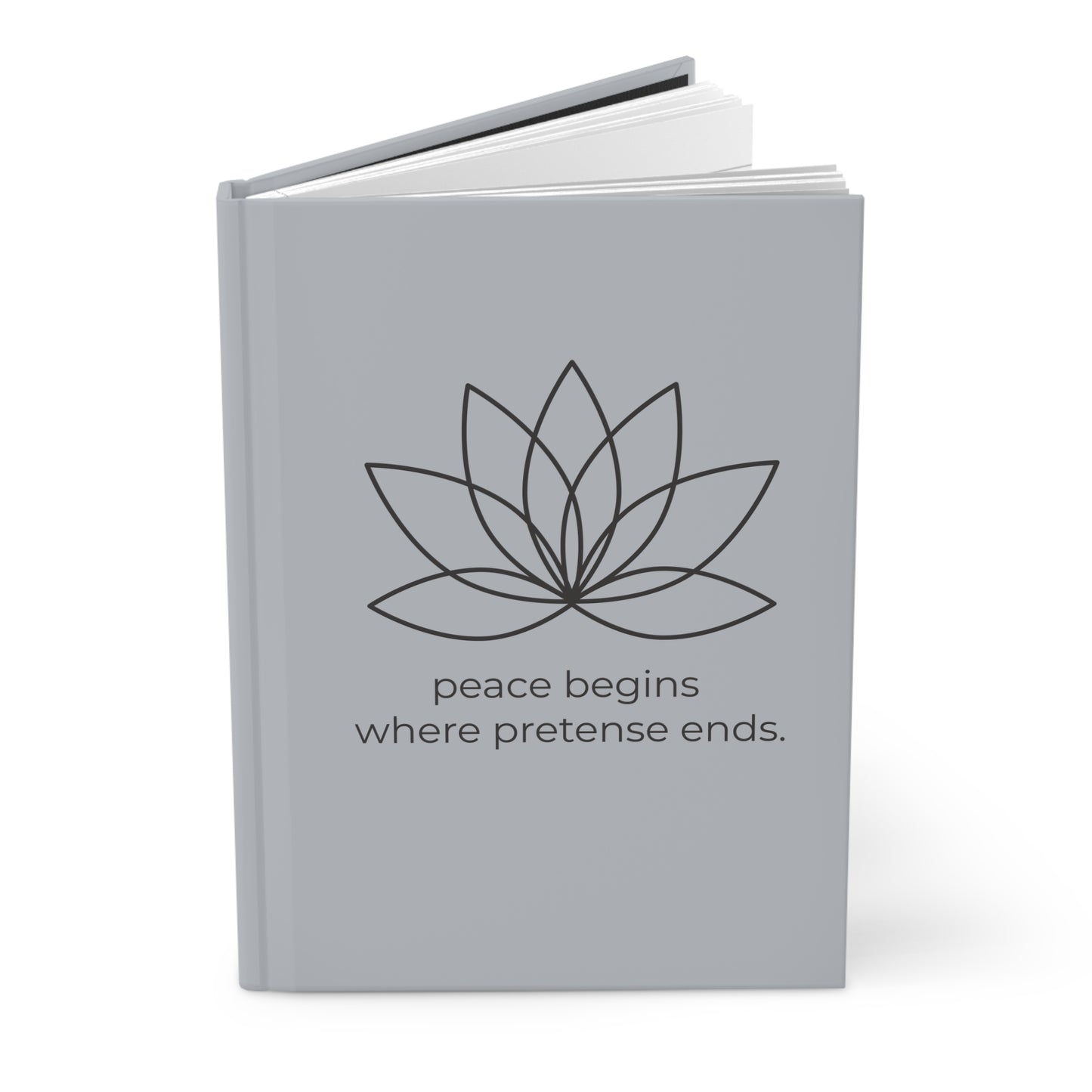 Empowerment Hardcover Journal – Where Peace Begins