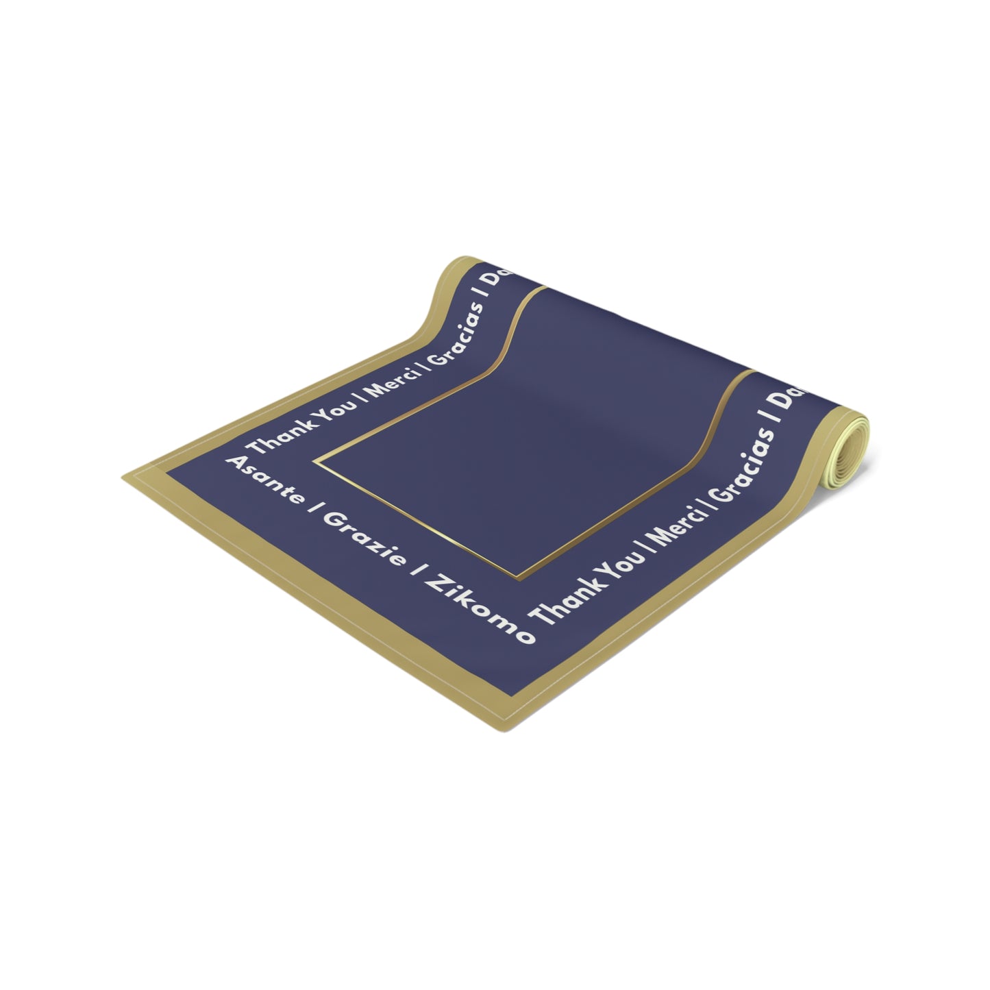 Table Runner – Abundance, Connection, Calm Home Wild Soul, Gratitude | Cotton Twill & Polyester | 2 Sizes