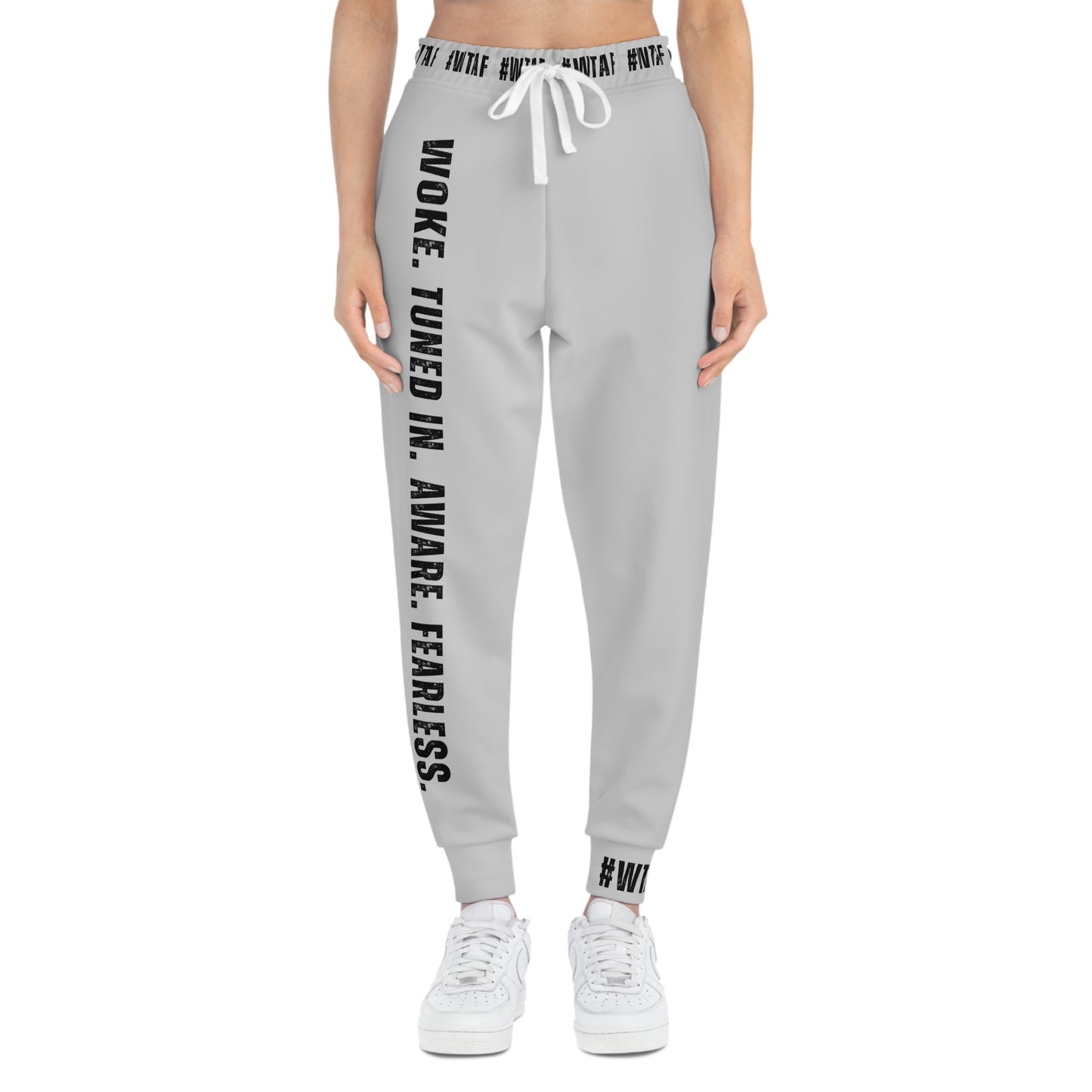 #WTAF - Athletic Joggers — LIGHT GRAY
