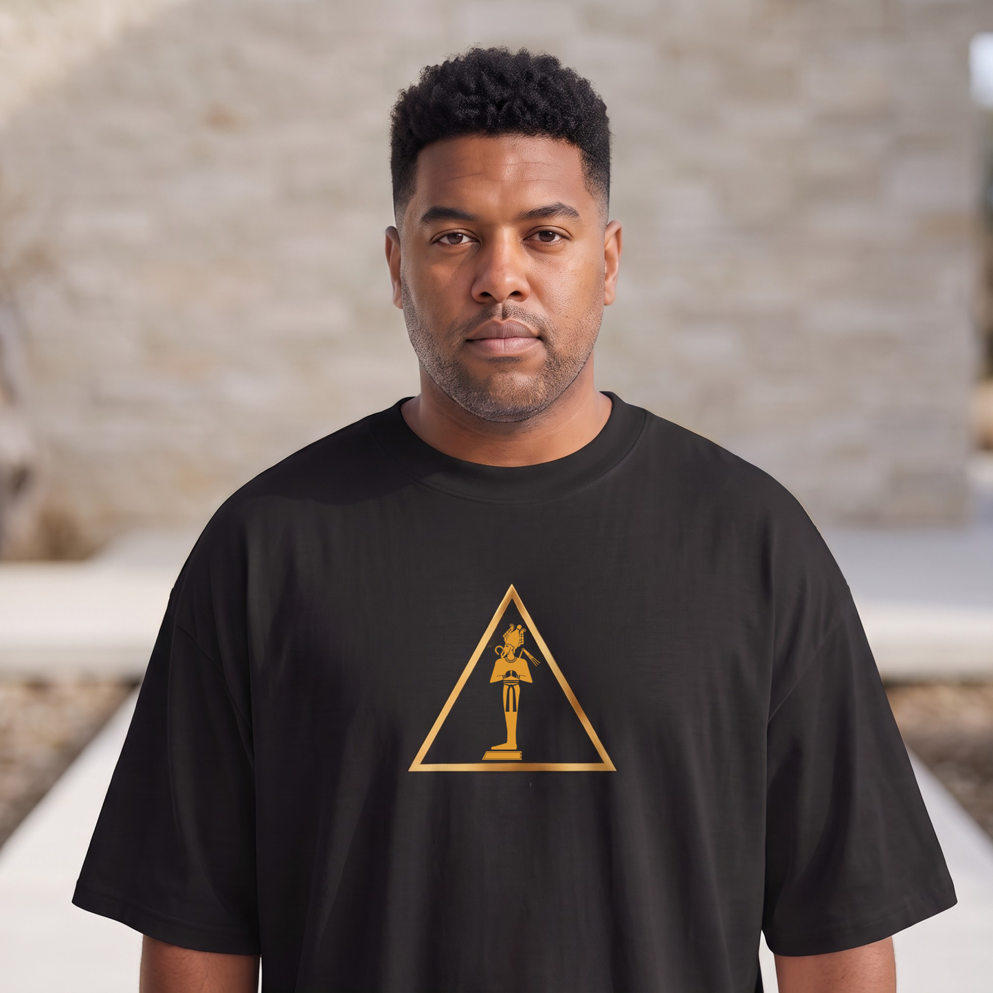 Osiris Oversized Tee | Kemet Series | Organic Cotton | Kinky Nomad
