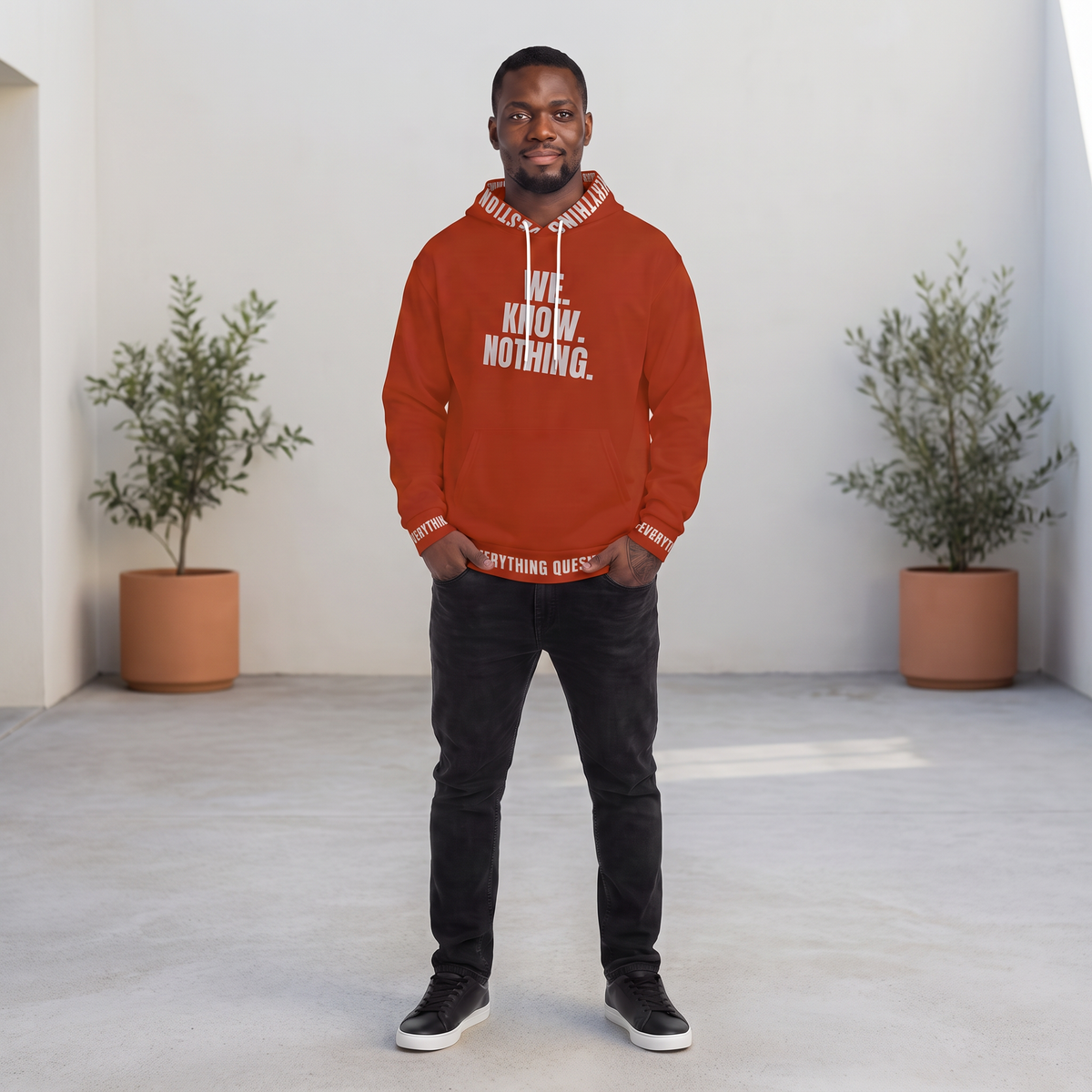 We Know Nothing Hoodie | Manifesto Series | Unisex | Kinky Nomad