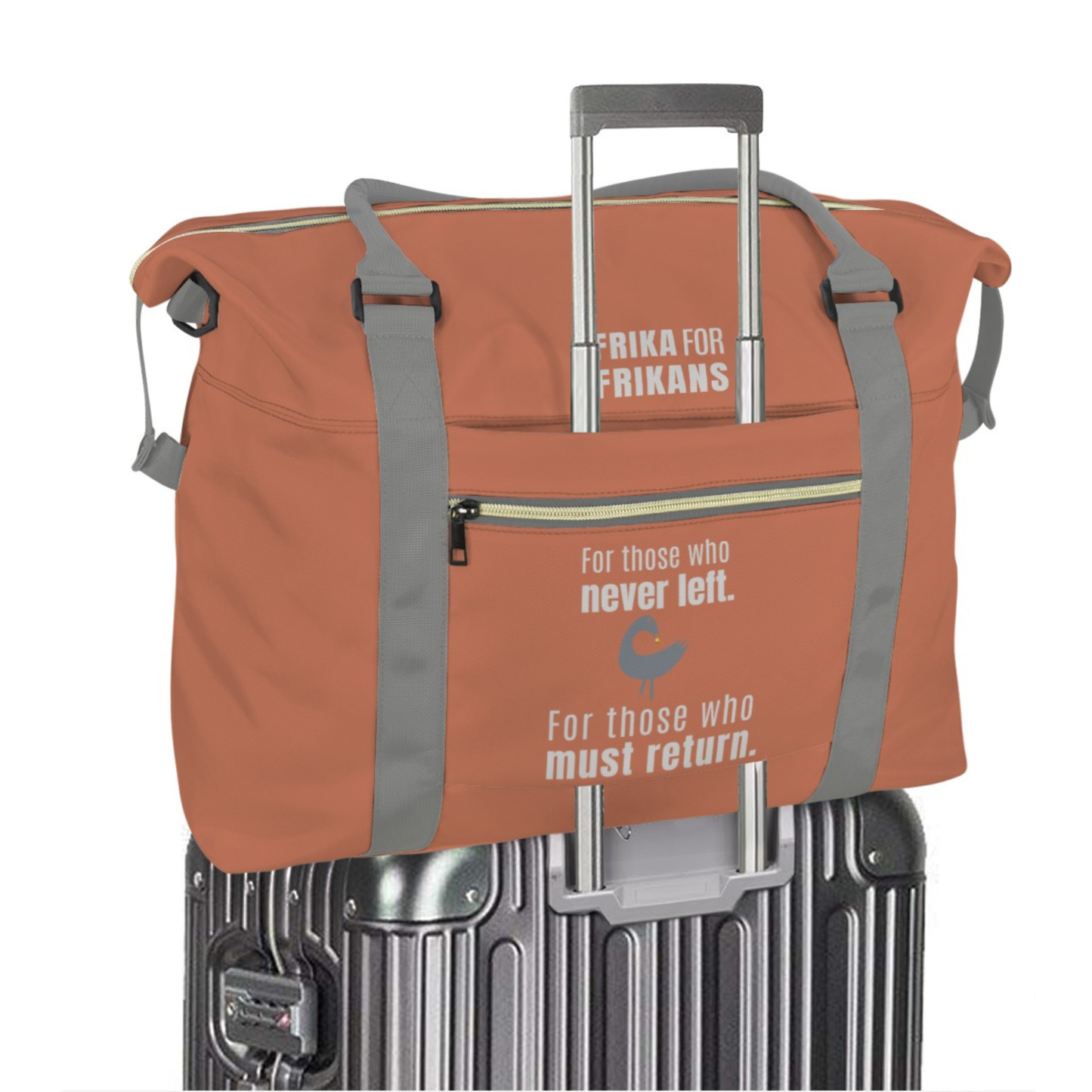 Afrika for Afrikans Utility Duffle Bag | Statement Travel & Gym Bag