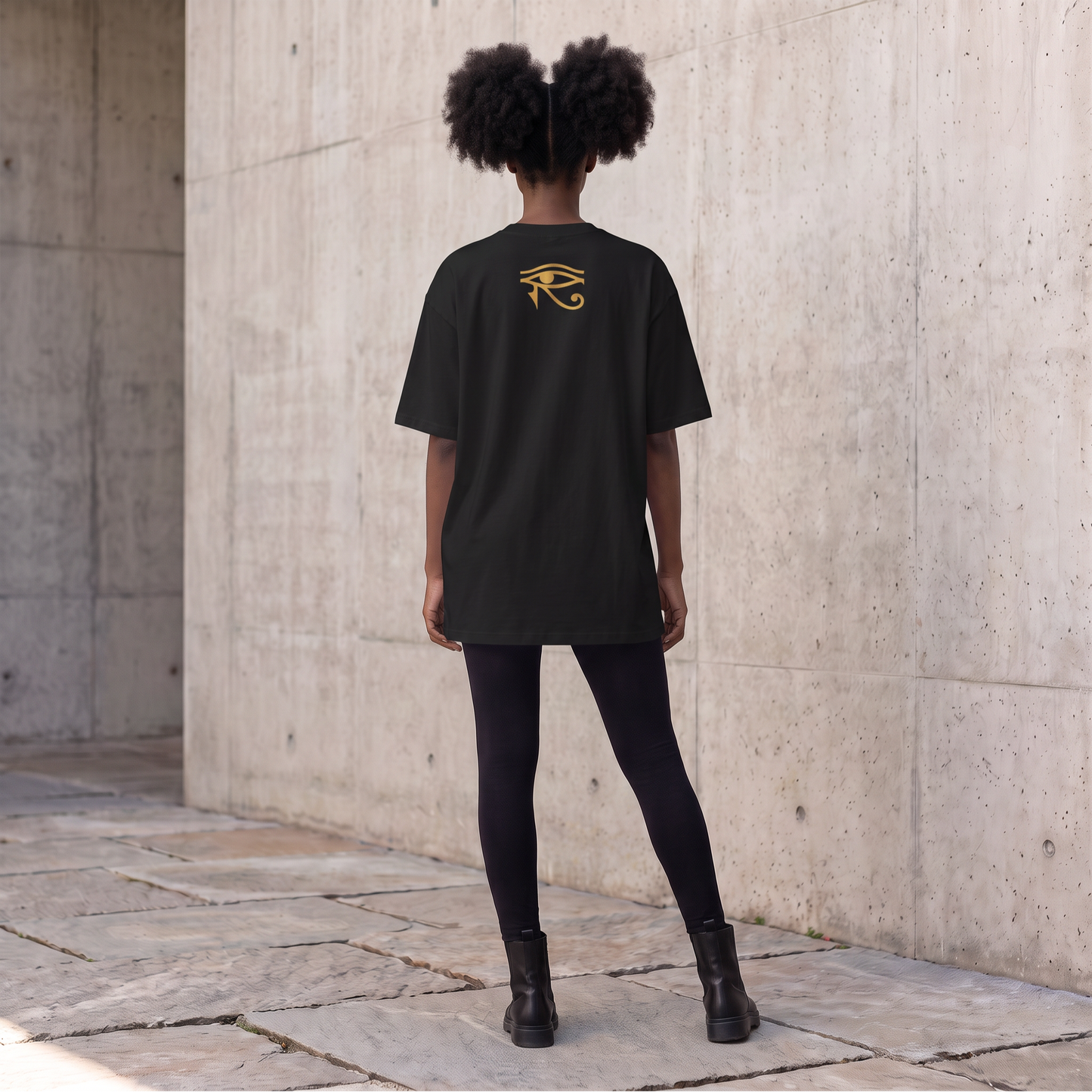 Isis Oversized Tee | Kemet Series | Organic Cotton | Kinky Nomad