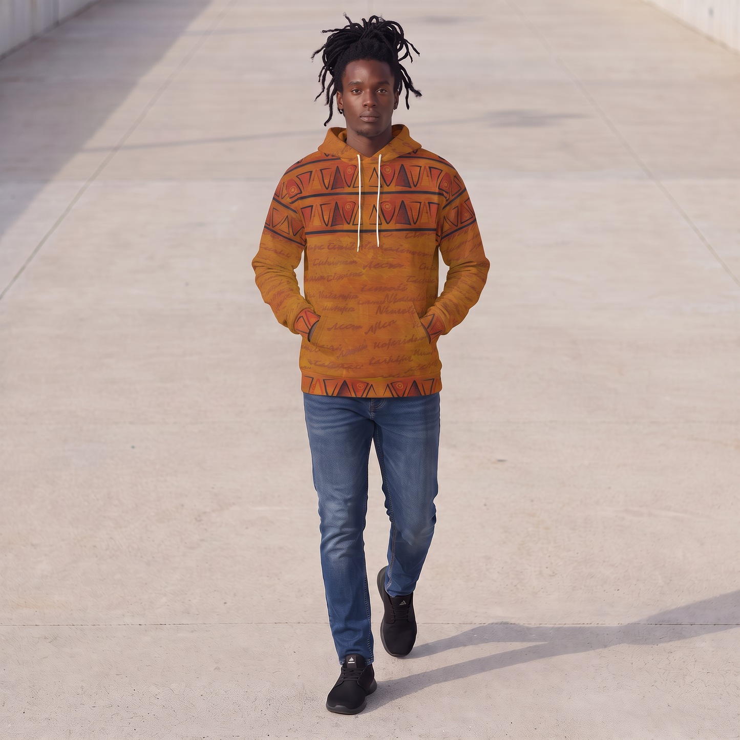 All Roads Lead to Ghana Hoodie | ALTG Series | Unisex | Kinky Nomad