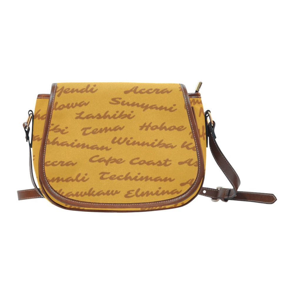 Crossbody Saddle Bag | Angles Savanna Kemet Ghana | Kinky Nomad